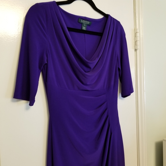 Ralph Lauren Cowl Neck Dress - Picture 9 of 9